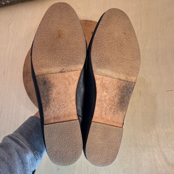 *Bali Elf | Black Leather Handmade Cap Toe Loafers Size 9.5 - Picture 16 of 16